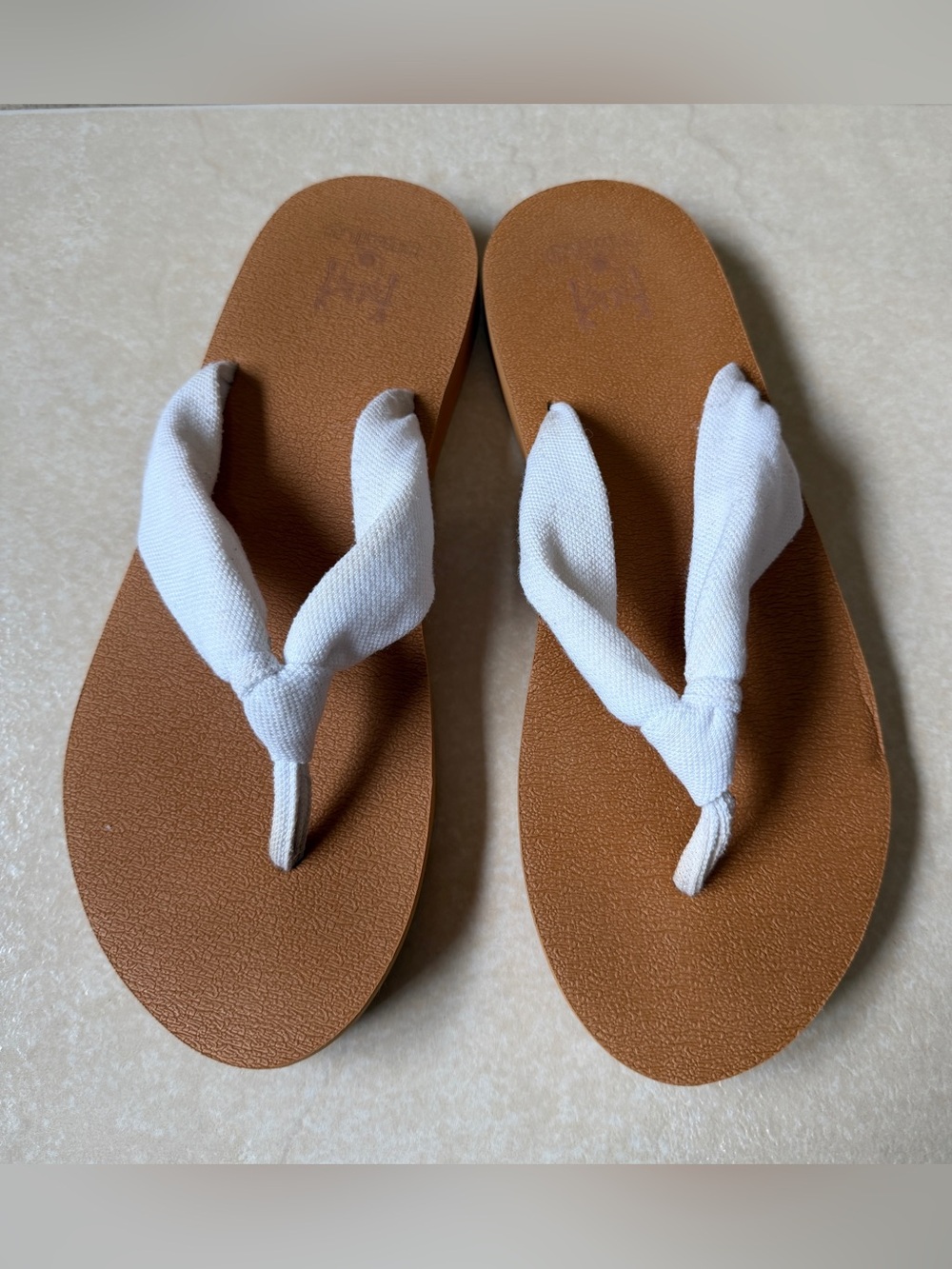 KuaiLu Flip Flops Women Arch Support Yoga Mat Comfortable Summer Beach Walking T
